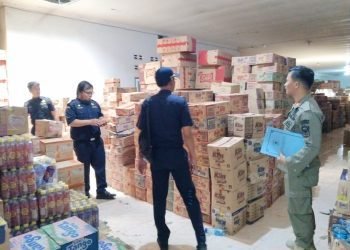 Satpol PP – Bea dan Cukai Pematang Siantar Lakukan Operasi Peredaran Rokok Ilegal