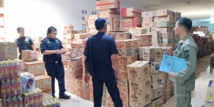 Satpol PP – Bea dan Cukai Pematang Siantar Lakukan Operasi Peredaran Rokok Ilegal