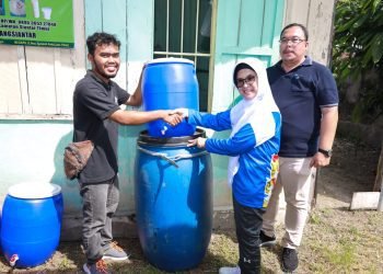 dr. Susanti Tinjau Lokasi Pengolahan Cangkang Telur