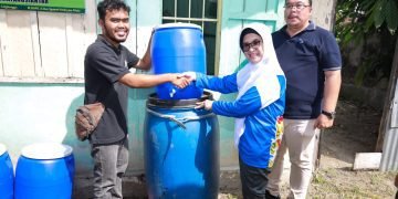 dr. Susanti Tinjau Lokasi Pengolahan Cangkang Telur