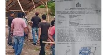 Puluhan Preman Rusak Bangunan Milik Tumpal Pardede
