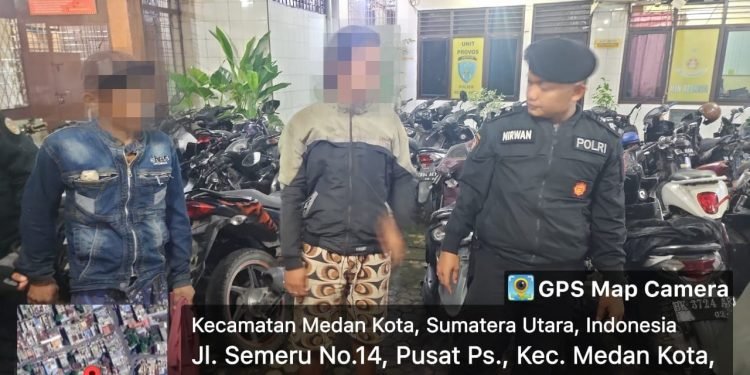 Polisi tangkap 2 Pencuri Kabel Telkom