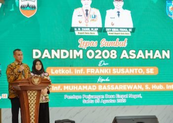 lPisah Sambut Dandim 0208/Asahan, Bupati Zahir Harap Sinergitas TNI – Pemkab Batu Bara Tetap Terjalin Baik