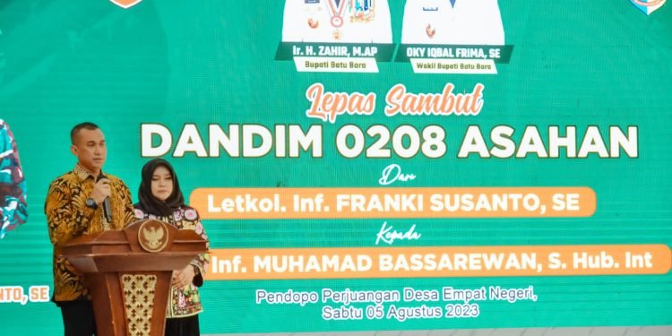 lPisah Sambut Dandim 0208/Asahan, Bupati Zahir Harap Sinergitas TNI – Pemkab Batu Bara Tetap Terjalin Baik