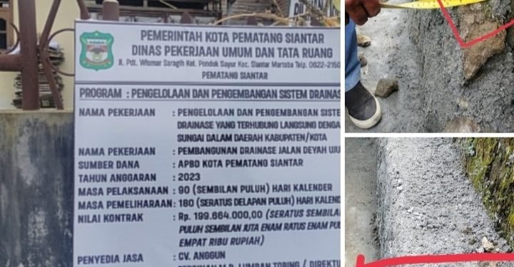 Diduga Tanpa Pengawasan, Penyedia Jasa Curi Dimensi Bangunan