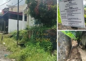 Proyek Pemerintah Berdiri Dilahan Pribadi, PLT Kadis PUTR Pematangsiantar “Bungkam”