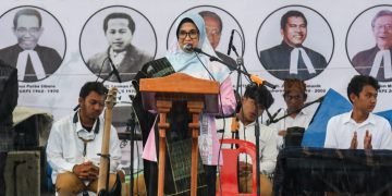 Wali Kota Pematang Siantar dr Susanti Dewayani SpA Menghadiri acara Jubileum 120 Tahun Injil di Simalungun