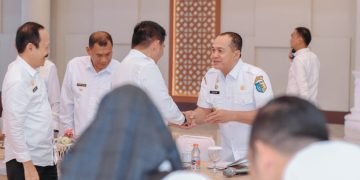 Bupati Zahir Hadiri Temu Ramah Pj. Gubernur Sumut