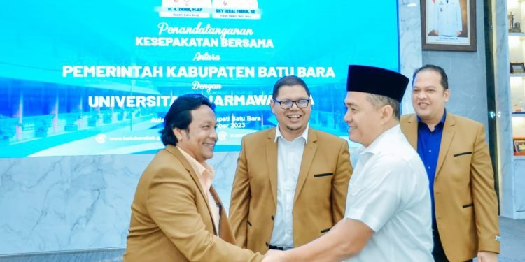 Tingkatkan Pengembangan SDM, Pemkab Batu Bara MoU dengan Universitas Dharmawangsa