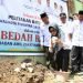Bersama BAZNAS Pematang Siantar, dr Susanti Letakkan Batu Pertama Pembangunan Bedah Rumah