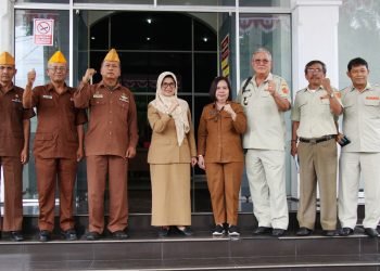 Wali Kota dr Susanti Dewayani terima Audiensi Rombongan Legiun Veteran RI dan Pemuda Panca Marga