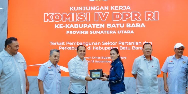 Bupati Zahir Paparkan Potensi Unggulan Kabupaten Batu Bara di Hadapan Komisi IV DPR RI