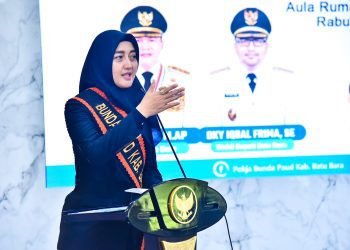 Bunda PAUD Batu Bara Buka Sosialisasi Literasi Digital PAUD