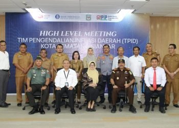 Wali Kota dr Susanti Dewayani SpA Pimpin Rapat HLM TPID, patut apresiasi kita mampu mengendalikan Inflasi hingga Triwulan III
