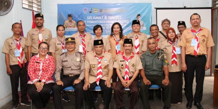 Catat Sejarah, dibawah Kepemimpinan Kakwarcab Erizal Ginting, Akhirnya Pembentuk Kwarran Pramuka Siantar Timur Terbentuk