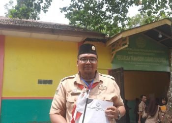 Polmas Desa Bogak Mengikuti Pelatihan Kursus Mahir Dasar Kepramukaan Membawa Kwaran Tanjung Tiram dan Kwarcab Batu Bara