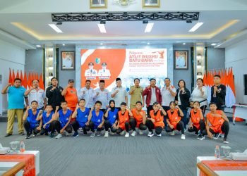 12 Atlet Wushu Batu Bara Siap Bertanding di Kejurda Wushu Sumut