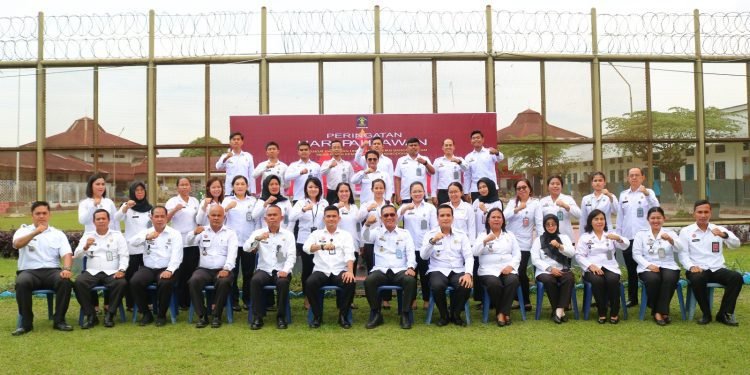 Lapas Kelas II-A Pematang Siantar Gelar Upacara Peringatan Hari Pahlawan Ke – 78