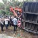 Laka Maut Di Jalan Lintas Pematangsiantar – Saribu Dolok, 6 Korban Meninggal Dunia Di TKP