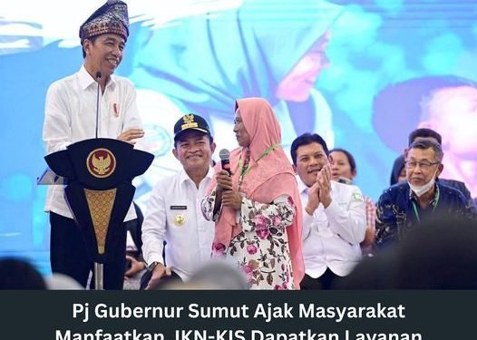 Pj Gubernur Sumut (Sumut) mengajak masyarakat memanfaatkan JKN-KIS