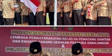 Inovasi Pembinaan Warga Binaan, Lapas Kelas II A Pematangsiantar Jalin Kerjasama Dengan Pramuka.
