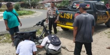 Polsek Perdagangan Gelar Patroli Dialogis