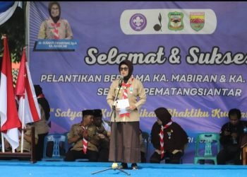 Wali Kota Hadiri Pelantikan Mabiran dan Kwarran se-Kota Pematangsiantar Masa Bakti 2023-2026