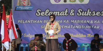 Wali Kota Hadiri Pelantikan Mabiran dan Kwarran se-Kota Pematangsiantar Masa Bakti 2023-2026