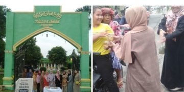 Ikatan Keluarga Besar Istri (IKBI) PTPN IV Regional II Kebun Bah Jambi Santuni Anak Yatim Piatu dan Bagikan Takjil