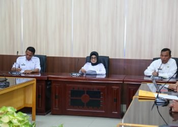 Wali Kota Siantar Rapat Bersama PT Suriatama Mahkota Kencana Terkait Progress Pembangunan GOR 