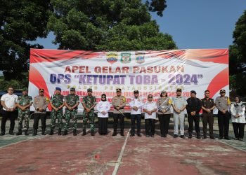 Wali Kota dr Susanti Hadiri Apel Pasukan Operasi Ketupat Toba dalam Rangka Pengamanan Idul Fitri 1445 H