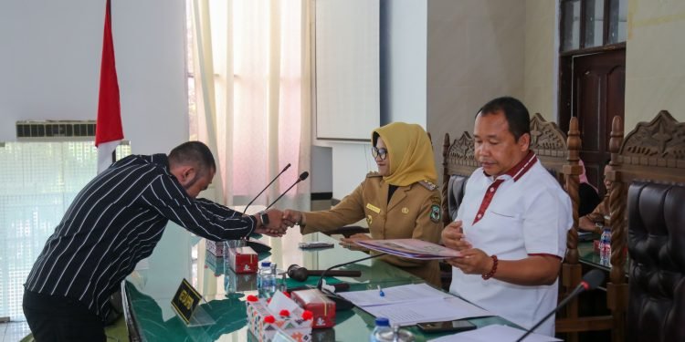 Wali Kota Hadiri Paripurna Pandangan Umum Fraksi DPRD Atas LKPJ Tahun Anggaran 2023