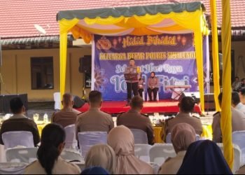 Kapolres Simalungun Apresiasi Kinerja Personel dalam Operasi Ketupat Toba 2024.