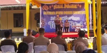 Kapolres Simalungun Apresiasi Kinerja Personel dalam Operasi Ketupat Toba 2024.