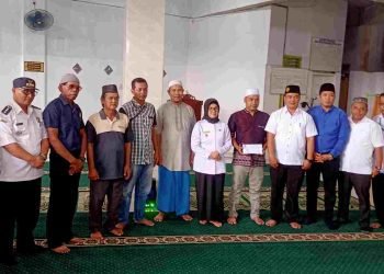Perumda Tirtauli Bersama Walikota Berikan Bantuan kepada Sejumlah Masjid