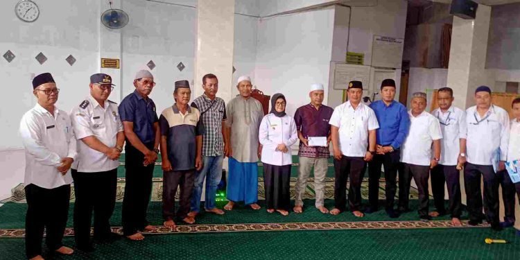 Perumda Tirtauli Bersama Walikota Berikan Bantuan kepada Sejumlah Masjid