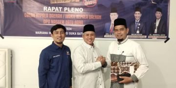 Sebagai Wujud Keseriusan Jadi Bacabup, Al Asari S.Ag, Ikuti Sidang Pleno Partai Nasdem