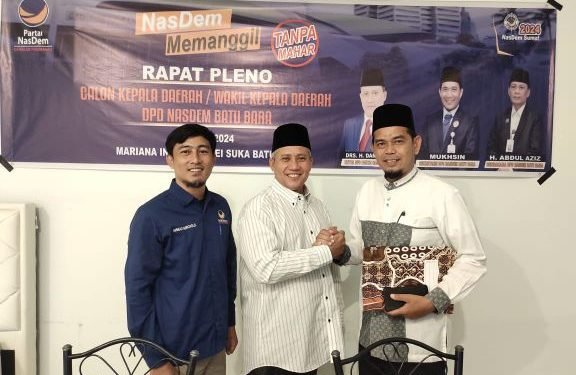 Sebagai Wujud Keseriusan Jadi Bacabup, Al Asari S.Ag, Ikuti Sidang Pleno Partai Nasdem