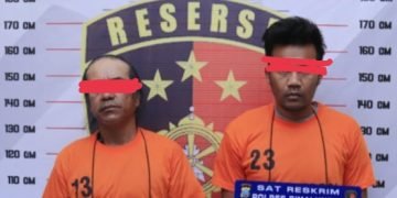 Dua Maling Besi di Perumahan Raya Bersama Maju Kecamatan Raya Diciduk Polisi, Satu Orang Lagi Buron