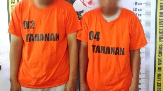 Polisi Ringkus Dua Pengedar Sabu Warga Tebing Tinggi di Simalungun