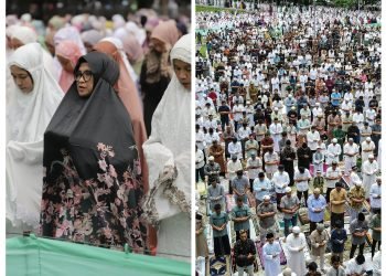Wali Kota Pematangsiantar Menunaikan Sholat Idul Adha 1445 H/2024 Bersama Ribuan Umat Muslim