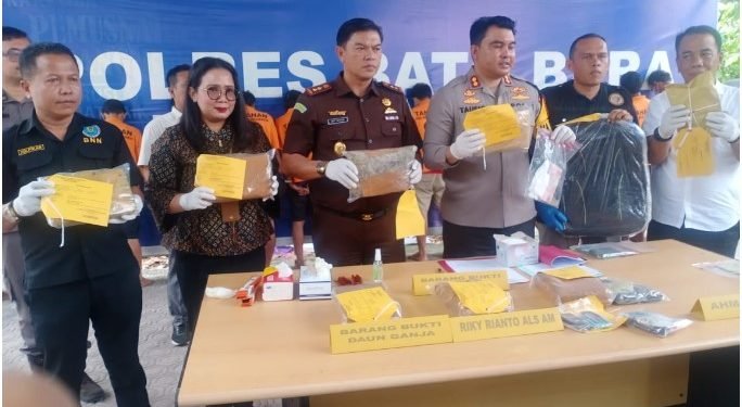 Polres Batubara Musnahkan Barbut Narkoba