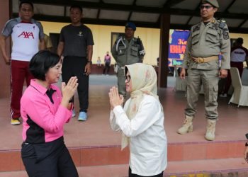 Wali Kota Apresiasi Kegiatan Olahraga Bersama yang Diadakan Polres Pematangsiantar