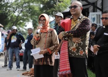 Wali Kota Melepas Karnaval Jubileum 125 Tahun Zending HKBP se-Distrik V Sumatera Timur