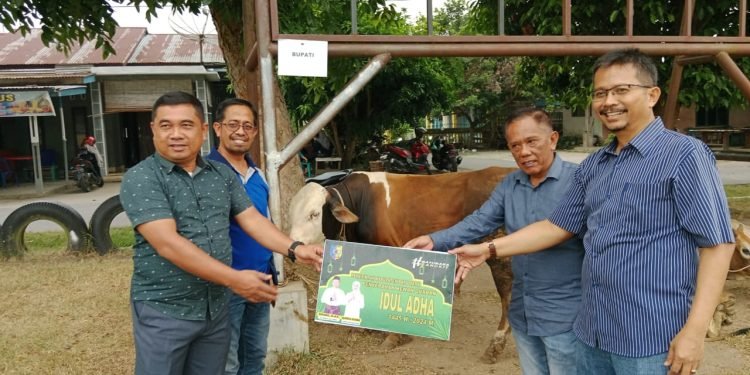 Pemkab Batu Bara Serahkan 30 Ekor Hewan Qurban ke Masyarakat