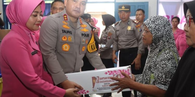 Sambut Hari Bhayangkara ke-78, Polres Batubara Gelar Pengobatan Gratis dan Bakti Sosial