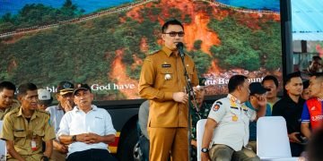 Pj. Bupati Batu Bara Heri Wahyudi Buka Festival Sepak Bola U-12