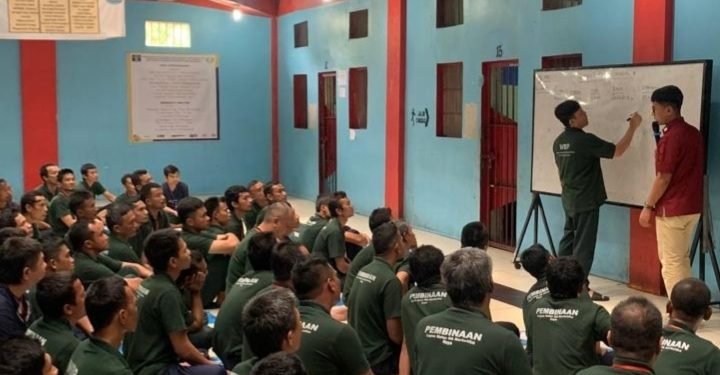 140 WBP Lapas Narkotika Kelas IIA Pematangsiantar Ikuti Program Rehabilitasi Sosial