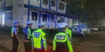 Blue Light Patrol Sat Lantas Polres Simalungun Antisipasi Geng Motor