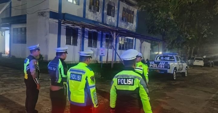 Blue Light Patrol Sat Lantas Polres Simalungun Antisipasi Geng Motor